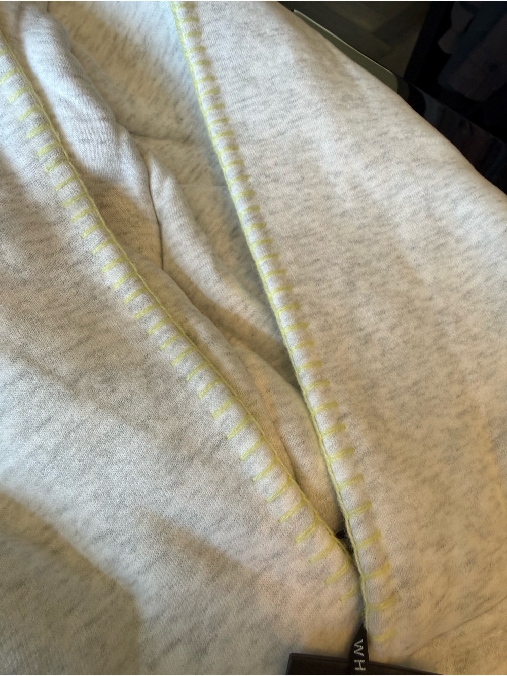 White Fox Vol. 1 Oversized Hoodie Grey Marle - Picture 6 of 11